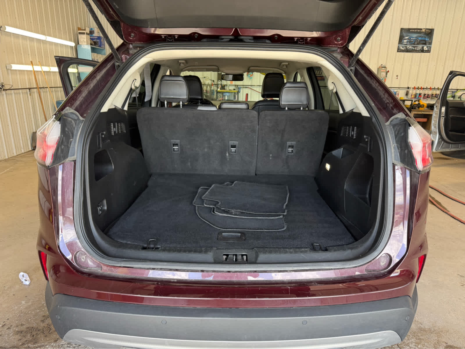 2024 Ford Edge SEL - Burgundy Velvet Metallic Tinted Clearcoat exterior view 18