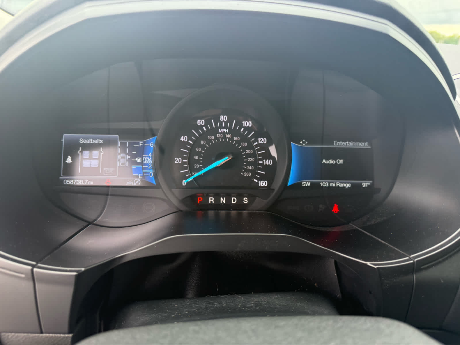 2023 Ford Edge SEL - Forged Green Metallic exterior view 10