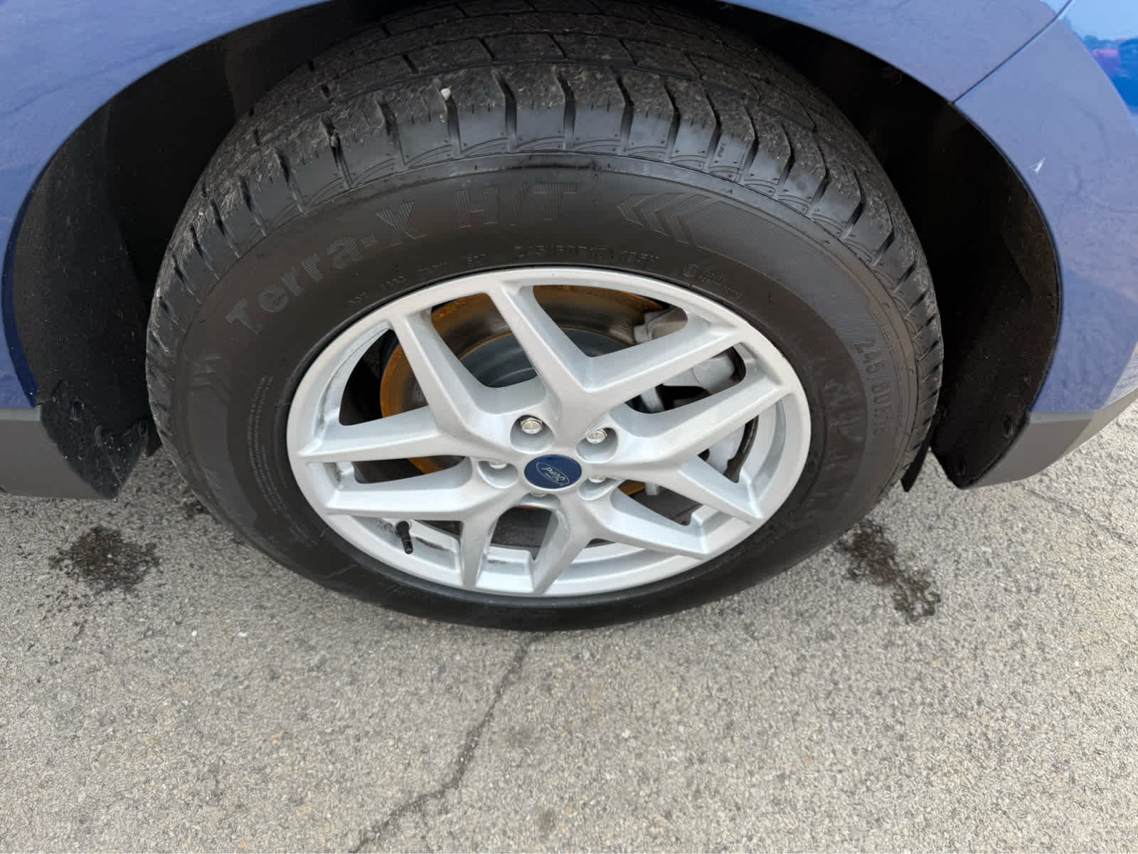 2022 Ford Edge SEL - Atlas Blue Metallic exterior view 4