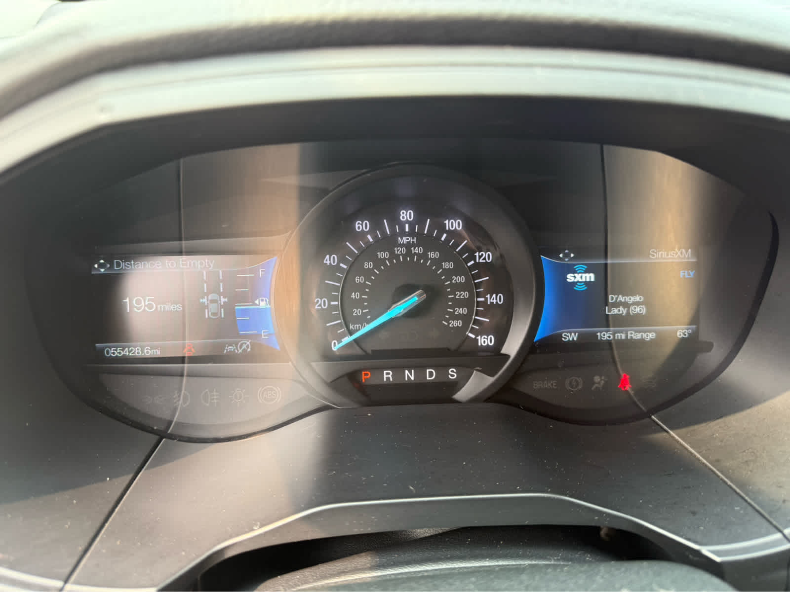 2022 Ford Edge SEL - Atlas Blue Metallic exterior view 10