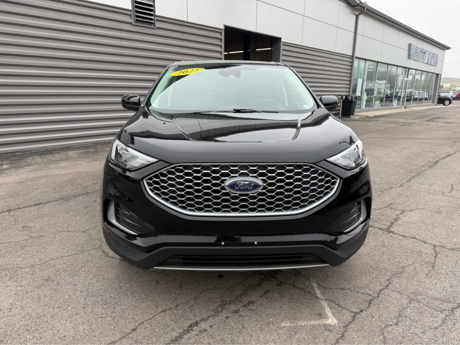 2023 Ford Edge SEL - Agate Black Metallic exterior view 3