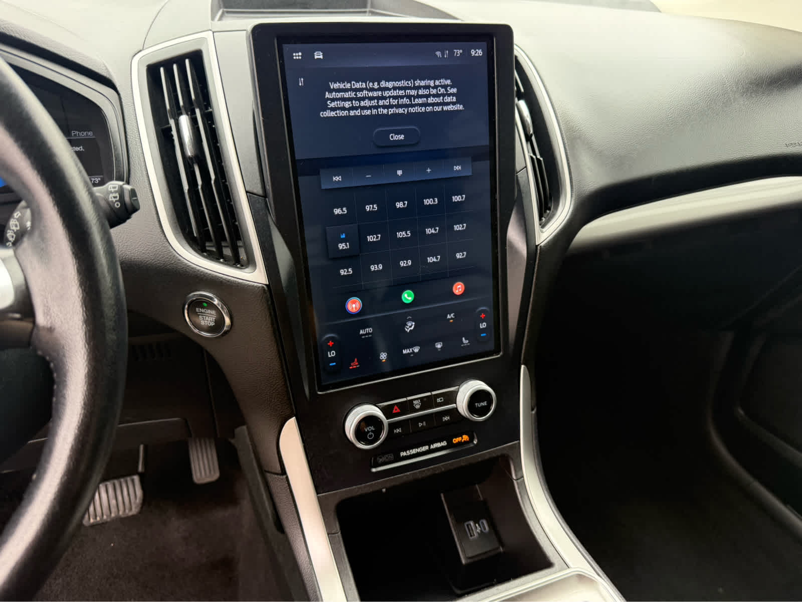 2023 Ford Edge SEL - Agate Black Metallic exterior view 13