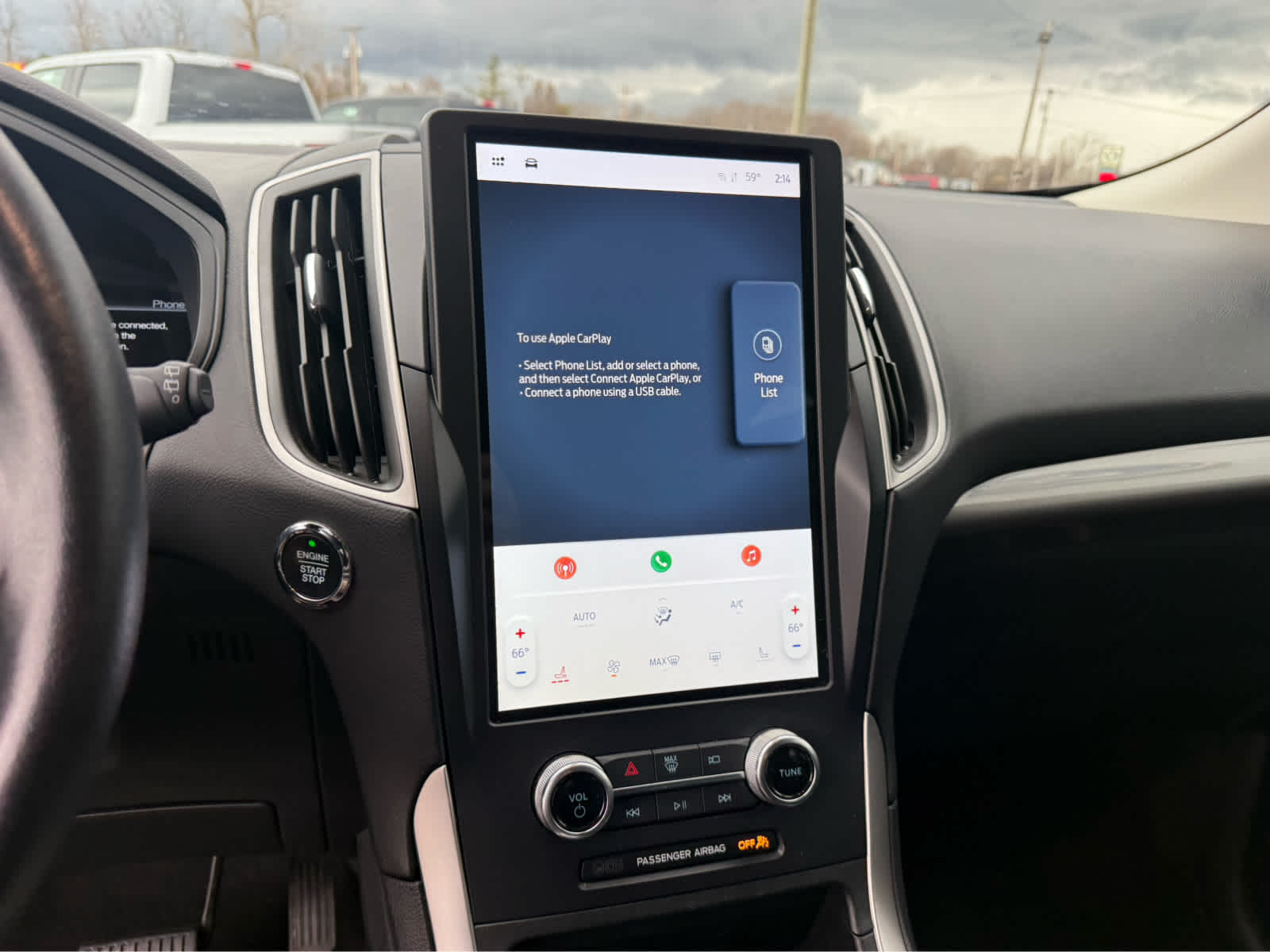 2024 Ford Edge SEL - Agate Black Metallic exterior view 13