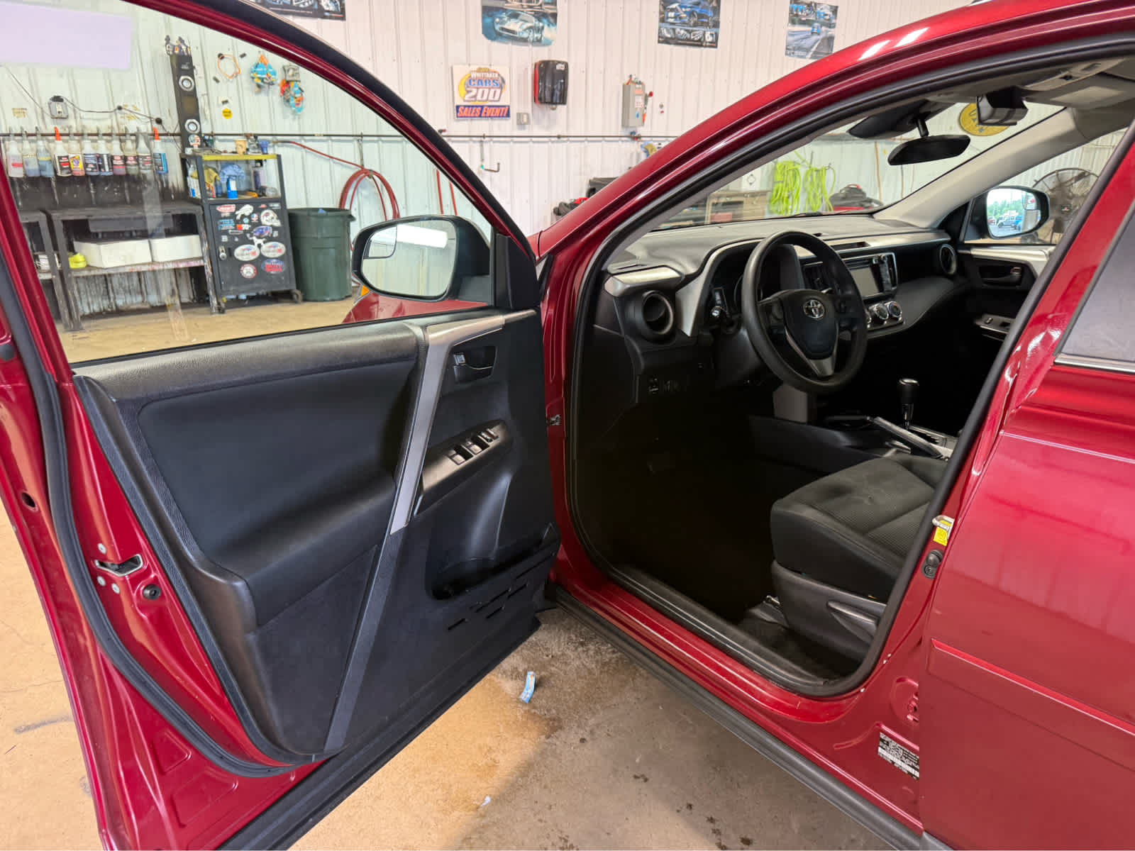 2018 Toyota RAV4 LE - Ruby Flare Pearl exterior view 6