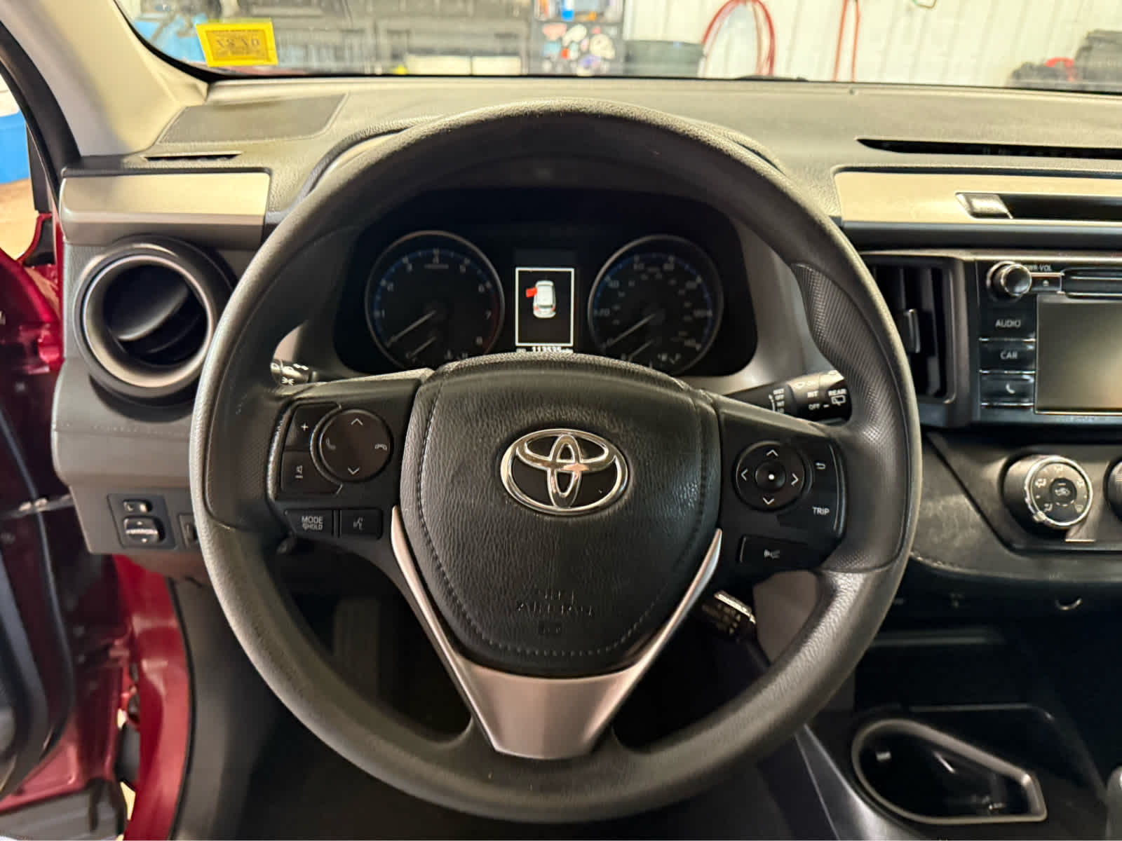 2018 Toyota RAV4 LE - Ruby Flare Pearl exterior view 8