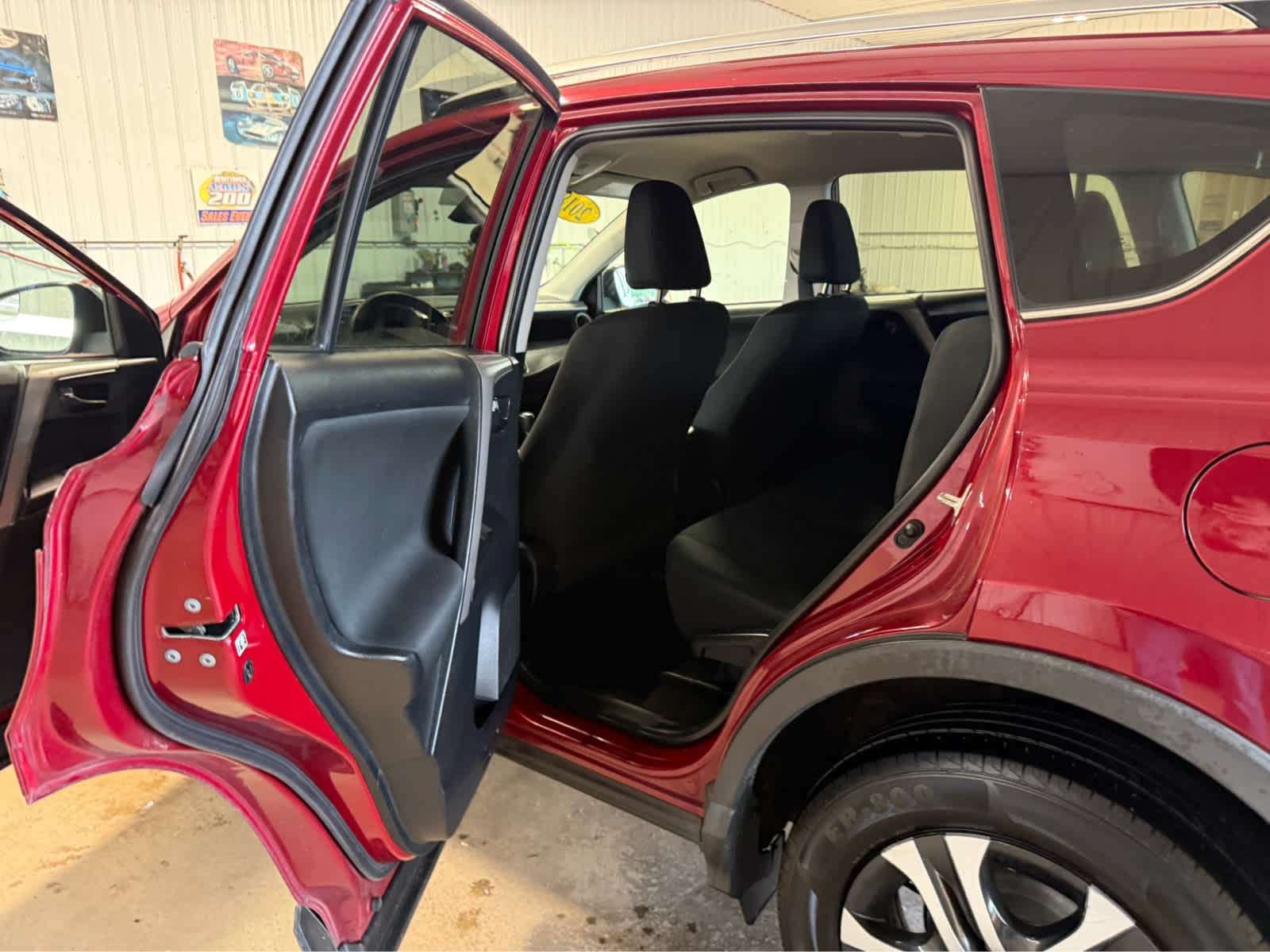 2018 Toyota RAV4 LE - Ruby Flare Pearl exterior view 14
