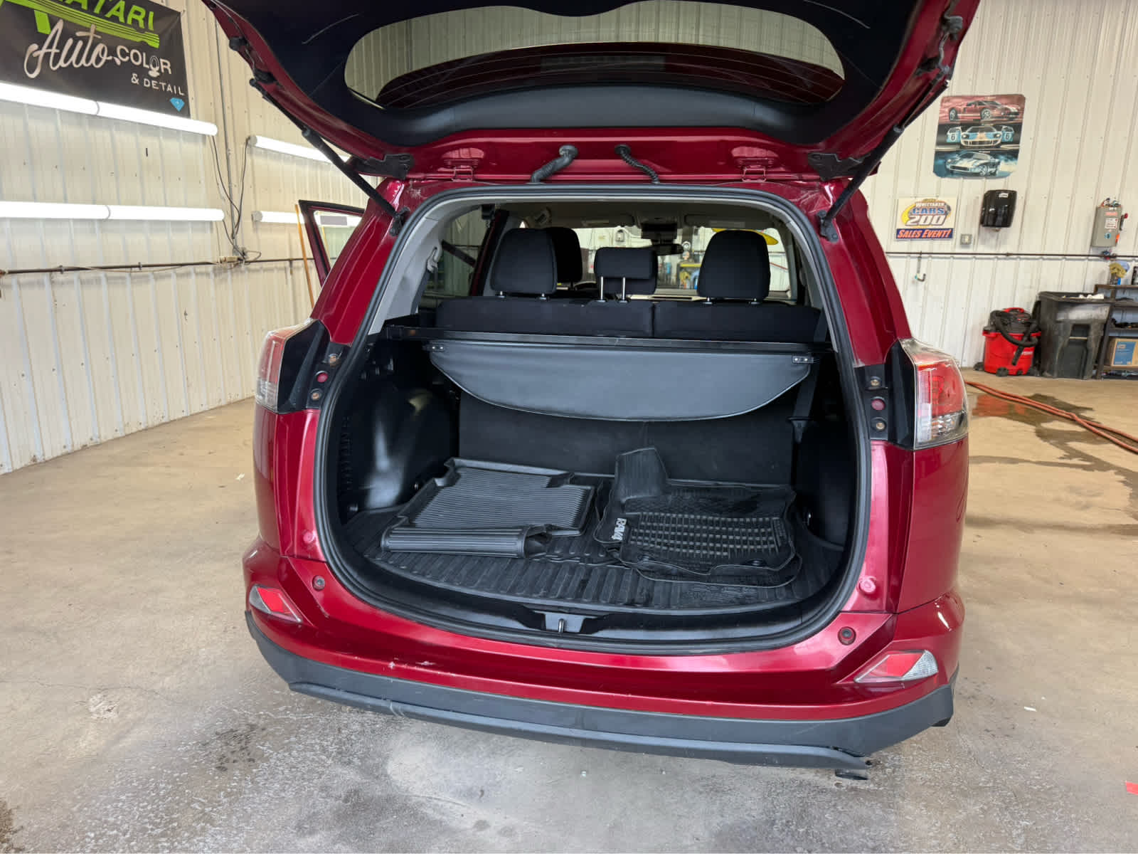 2018 Toyota RAV4 LE - Ruby Flare Pearl exterior view 16