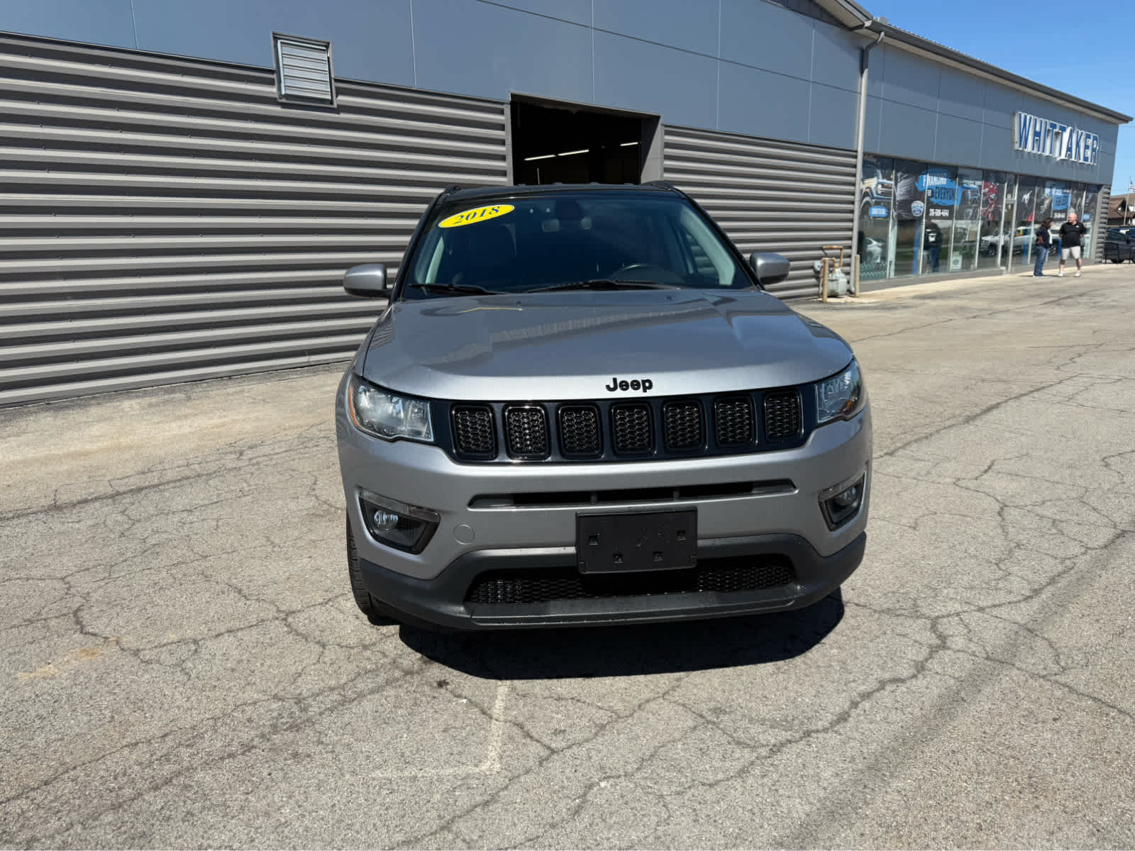 2018 Jeep Compass Altitude - Billet Silver Metallic Clearcoat exterior view 3