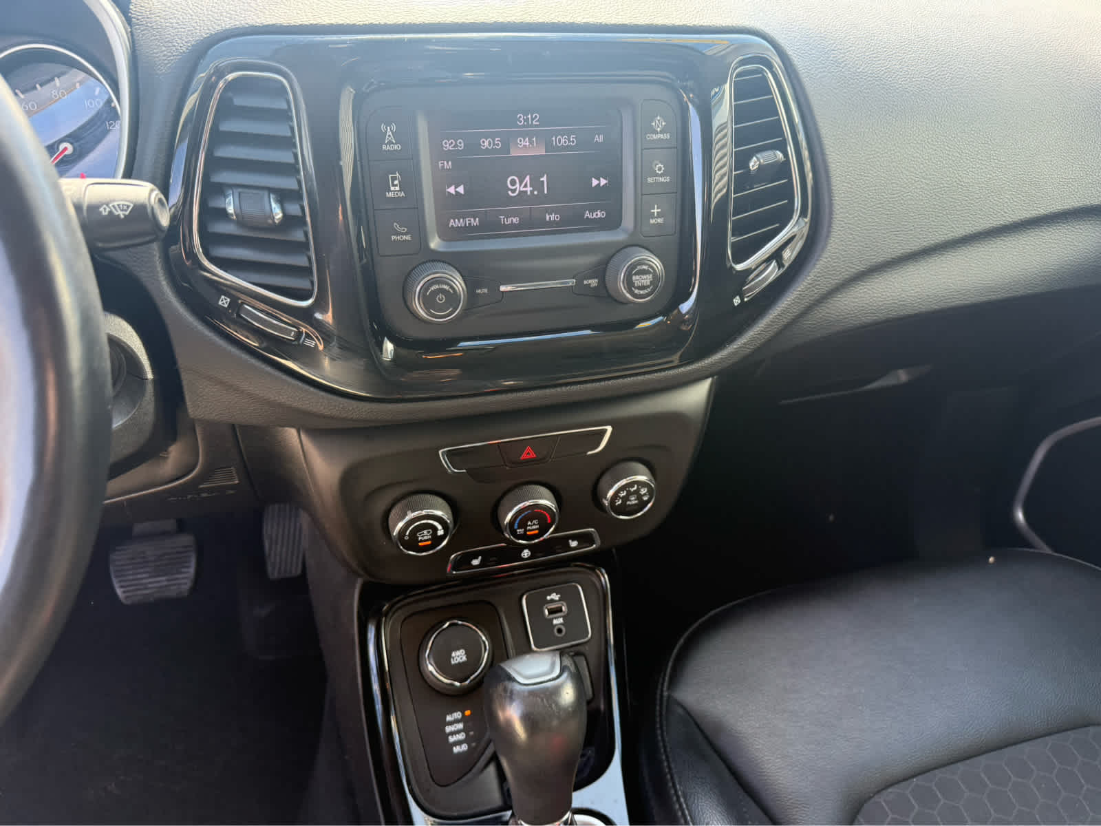 2018 Jeep Compass Altitude - Billet Silver Metallic Clearcoat exterior view 12