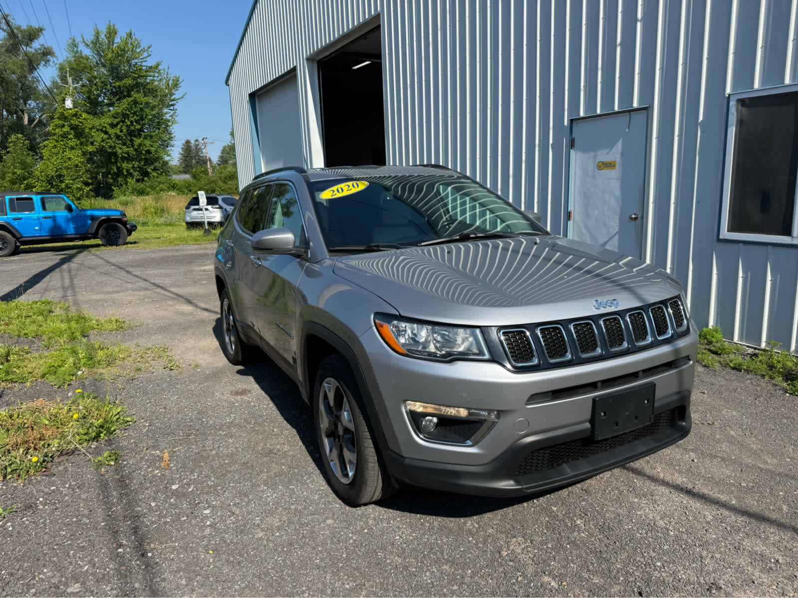 2020 Jeep Compass Limited - Billet Silver Metallic Clearcoat exterior view 2