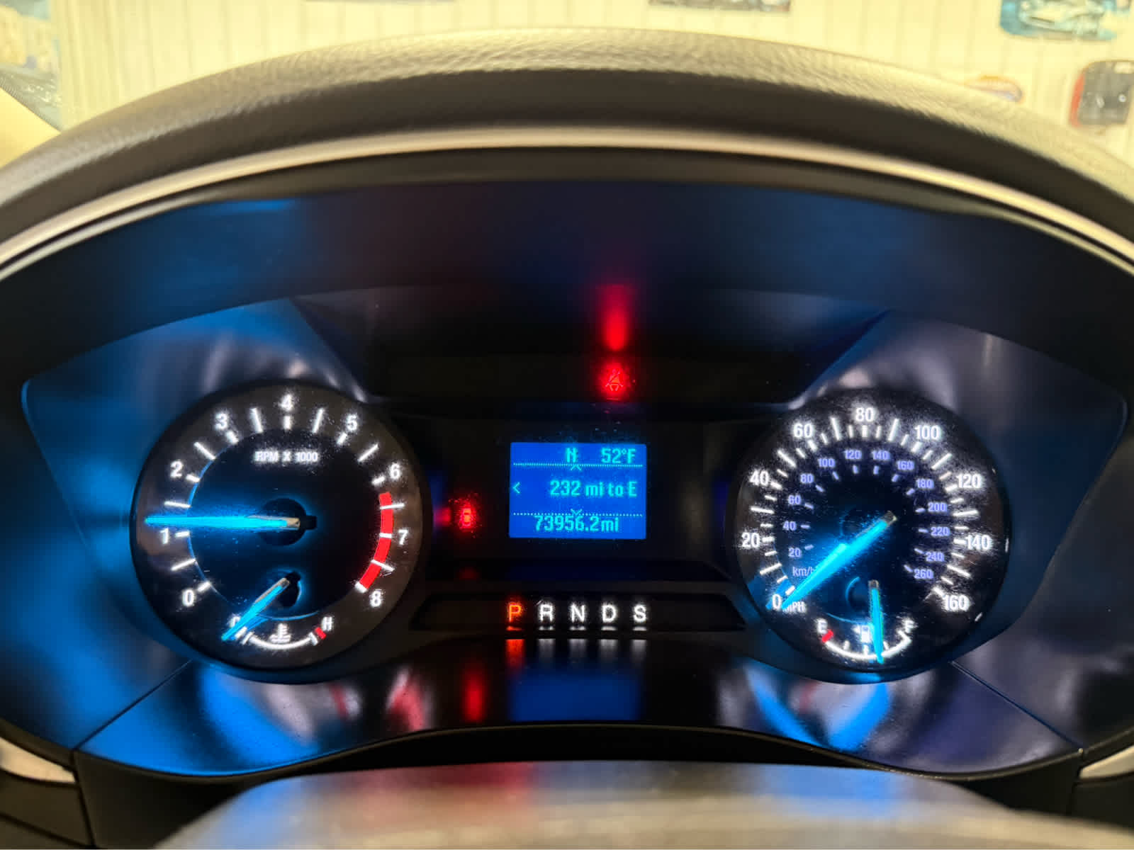 2016 Ford Fusion S - Magnetic exterior view 9