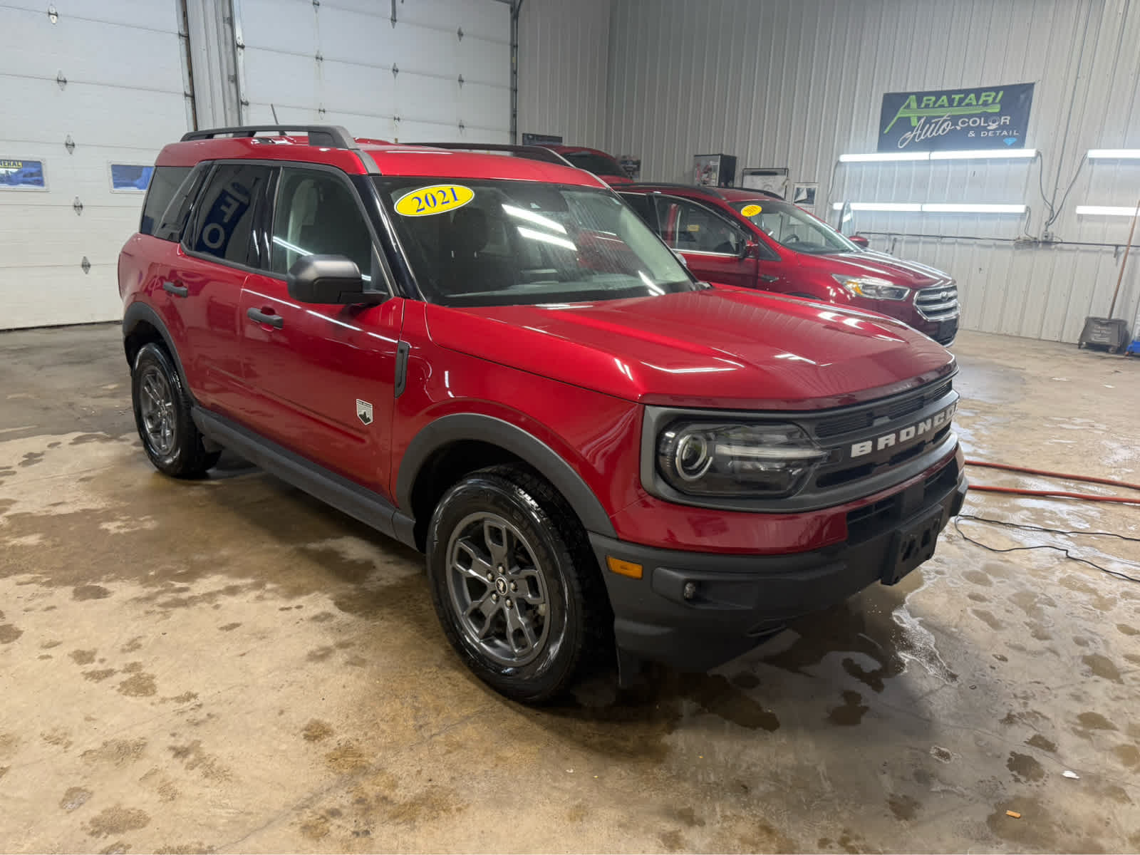 2021 Ford Bronco Sport Big Bend - Rapid Red Metallic Tinted Clearcoat exterior view 2