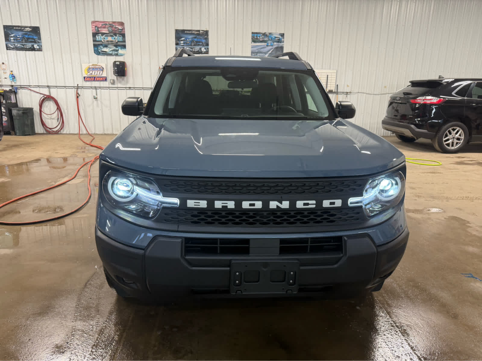 2026 Ford Bronco Sport Big Bend - Azure Gray Metallic Tri-Coat exterior view 3