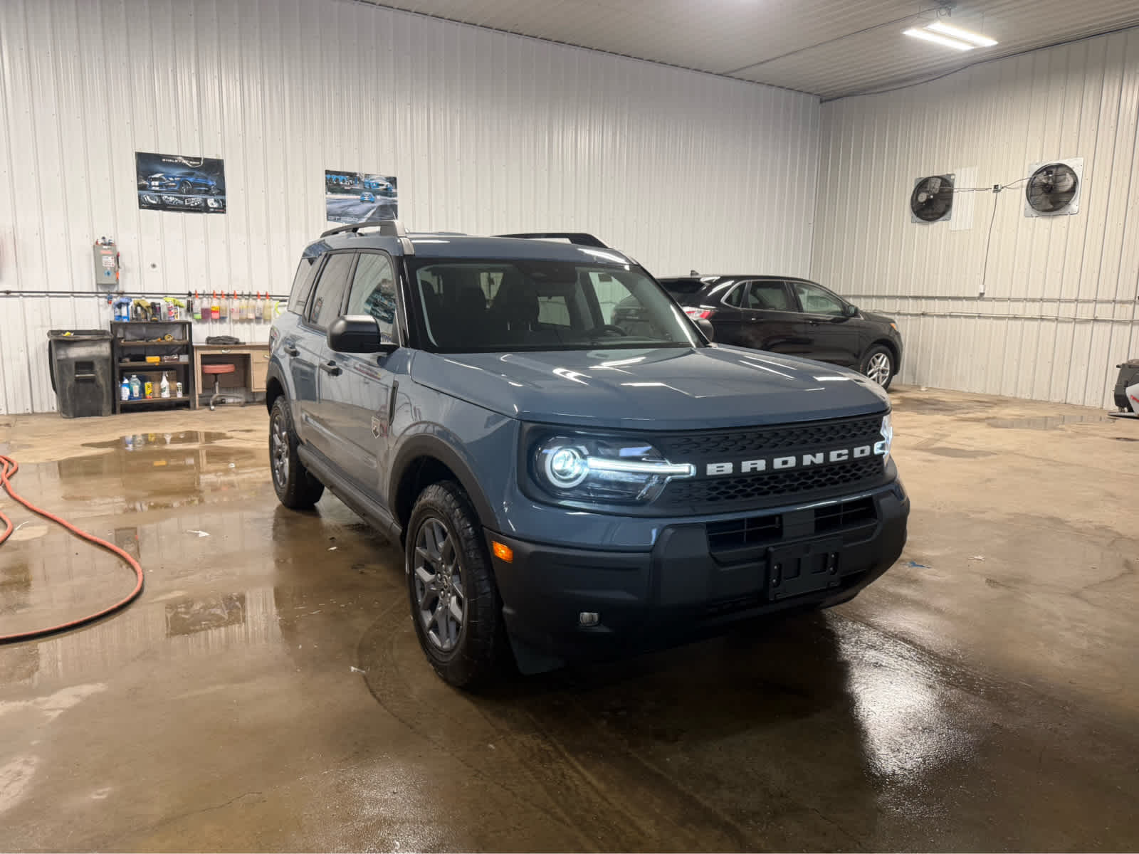 2026 Ford Bronco Sport Big Bend - Azure Gray Metallic Tri-Coat exterior view 2