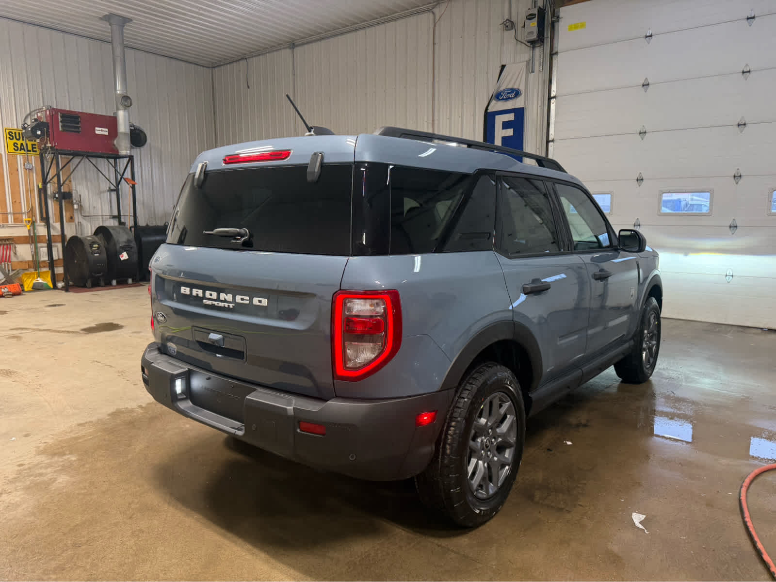 2026 Ford Bronco Sport Big Bend - Azure Gray Metallic Tri-Coat exterior view 5