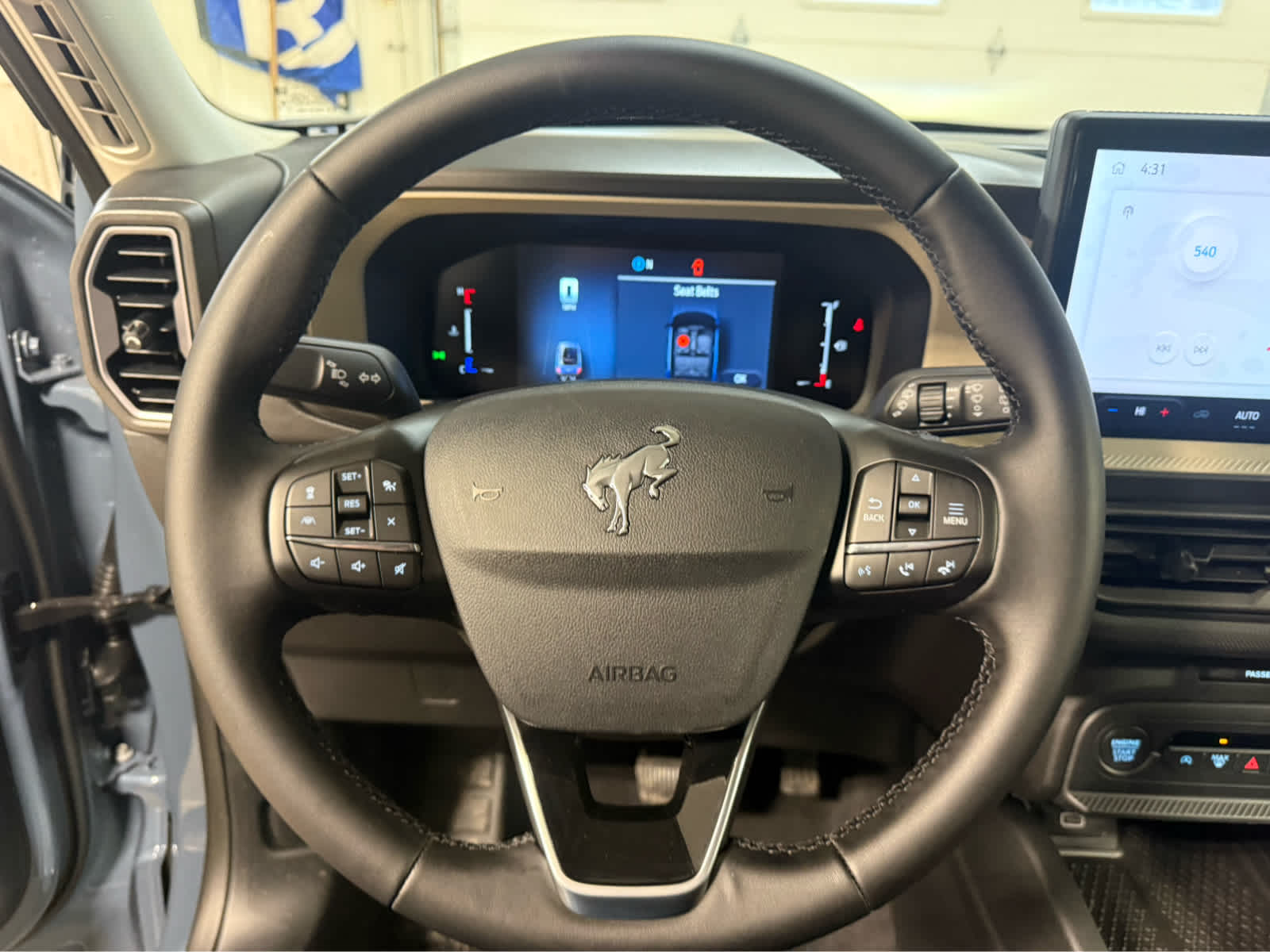 2026 Ford Bronco Sport Big Bend - Azure Gray Metallic Tri-Coat exterior view 9