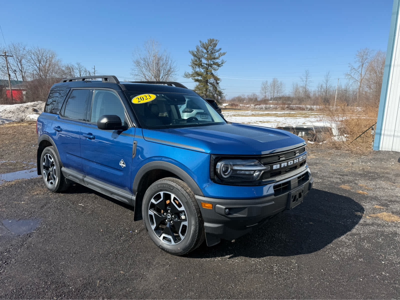 2023 Ford Bronco Sport Outer Banks - Atlas Blue Metallic exterior view 2