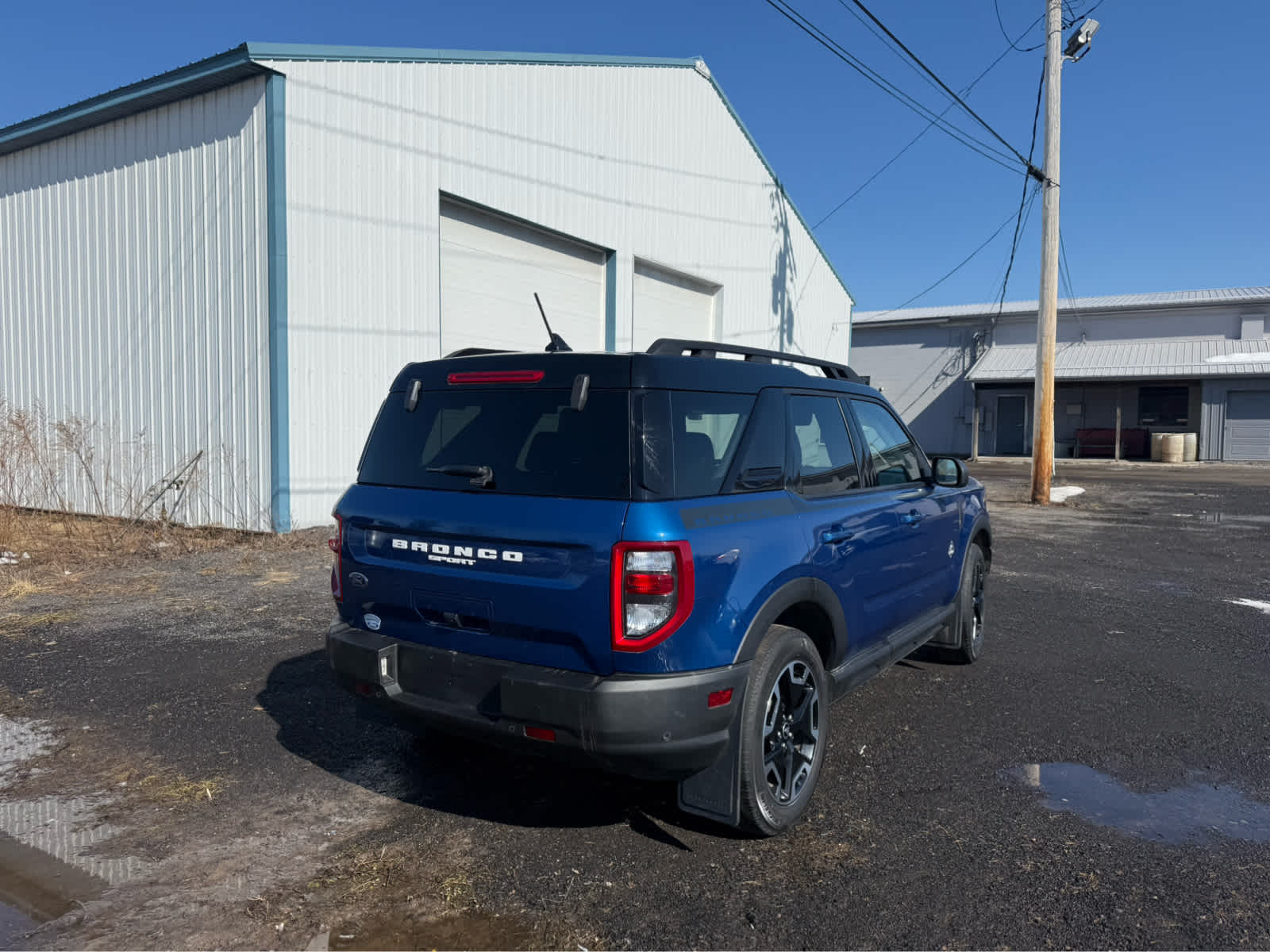 2023 Ford Bronco Sport Outer Banks - Atlas Blue Metallic exterior view 5