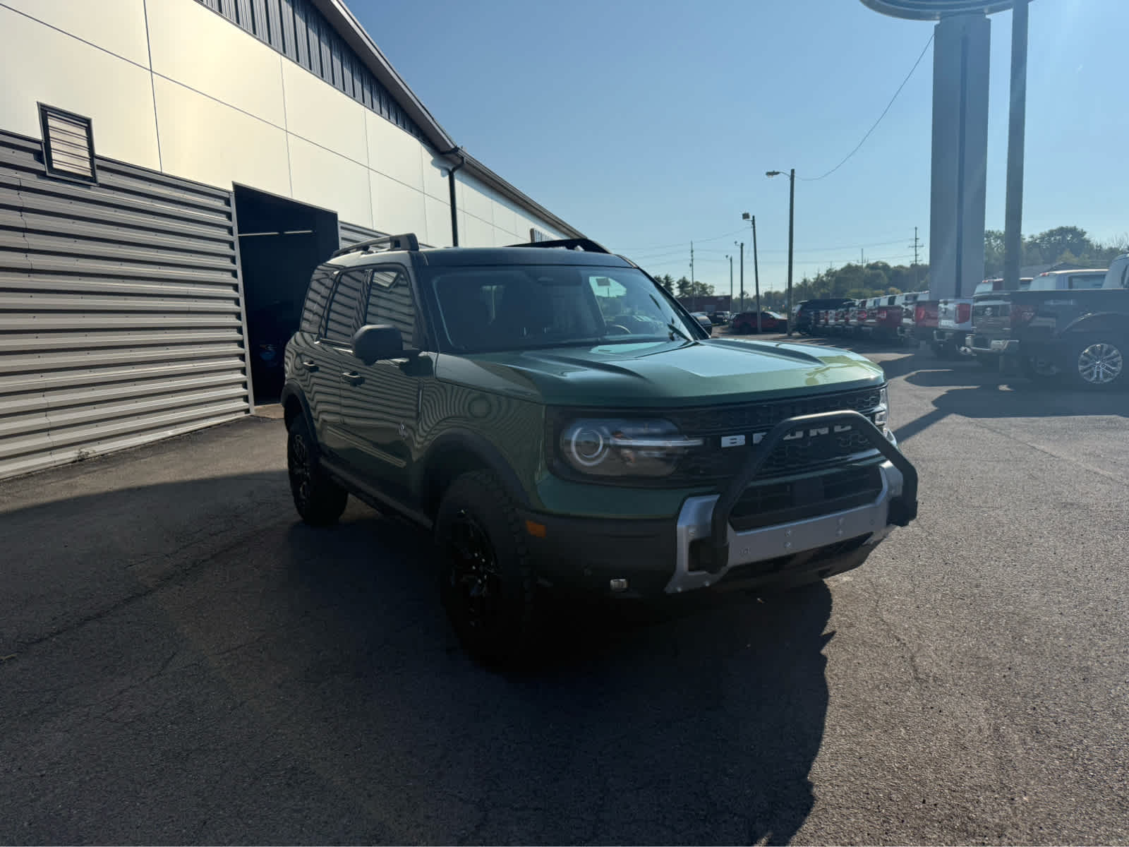 2025 Ford Bronco Sport Outer Banks - Eruption Green Metallic exterior view 2