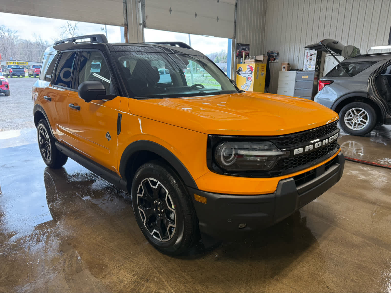 2026 Ford Bronco Sport Outer Banks - ORANGE FURY METALLIC exterior view 2