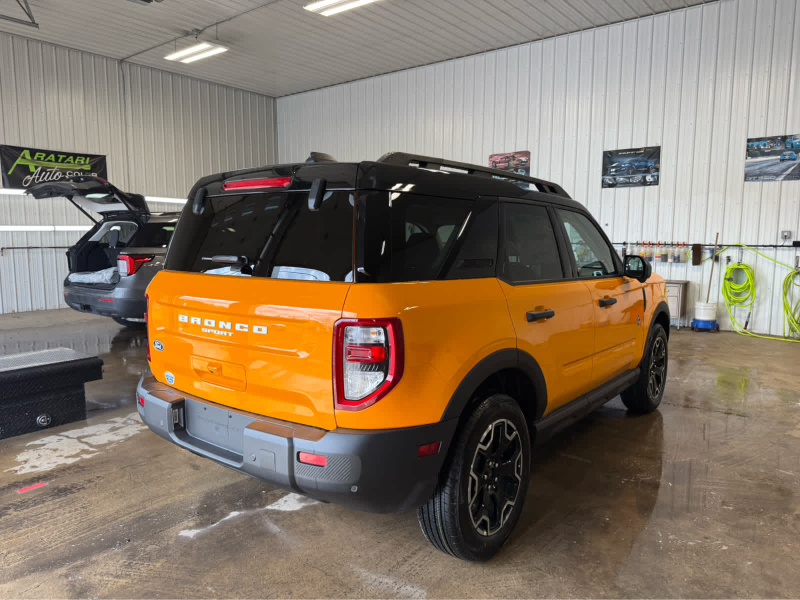 2026 Ford Bronco Sport Outer Banks - ORANGE FURY METALLIC exterior view 5
