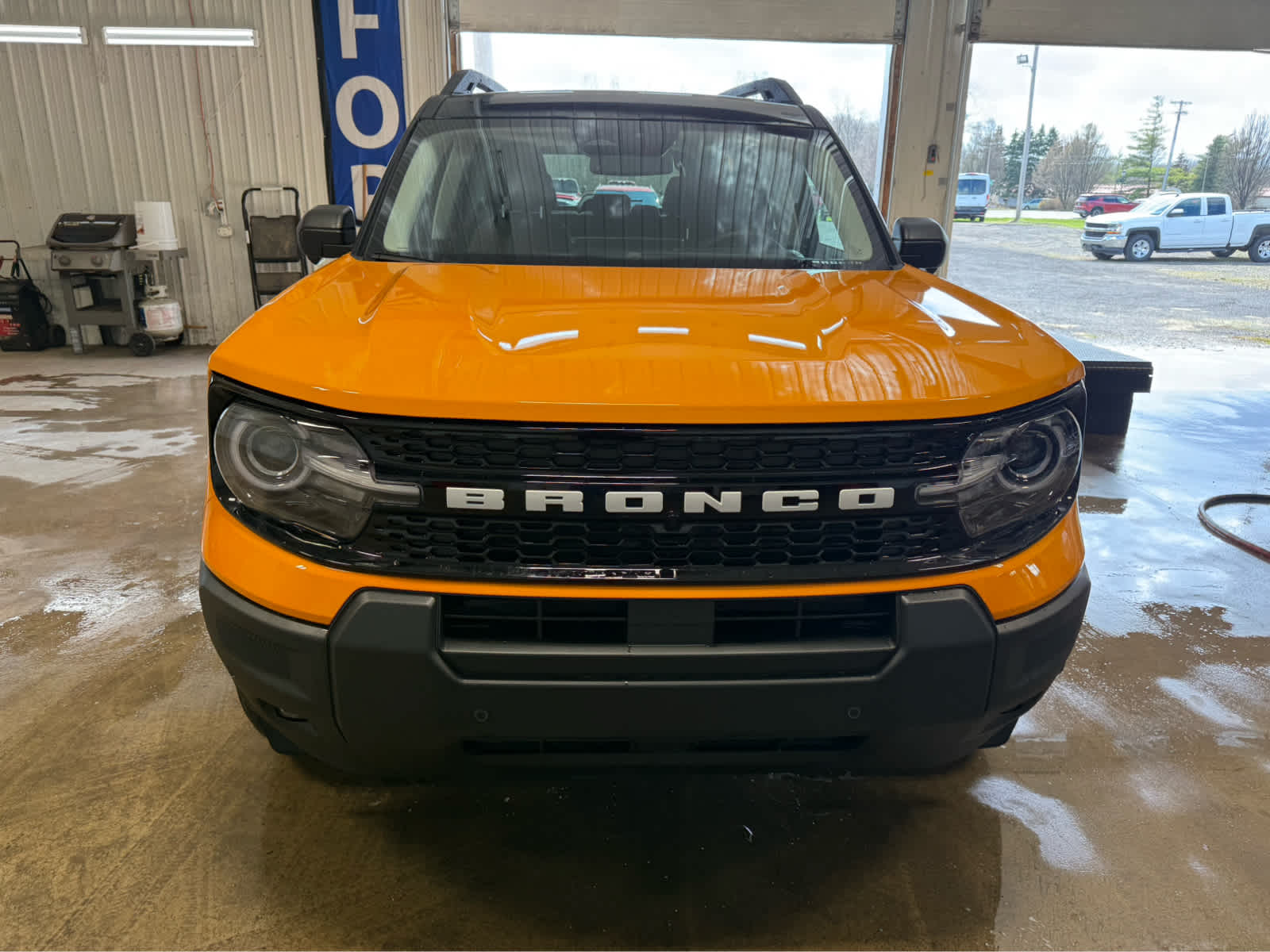 2026 Ford Bronco Sport Outer Banks - ORANGE FURY METALLIC exterior view 3