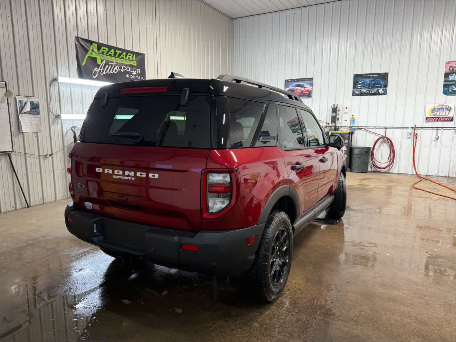 2025 Ford Bronco Sport Badlands - Ruby Red Metallic Tinted Clearcoat exterior view 4