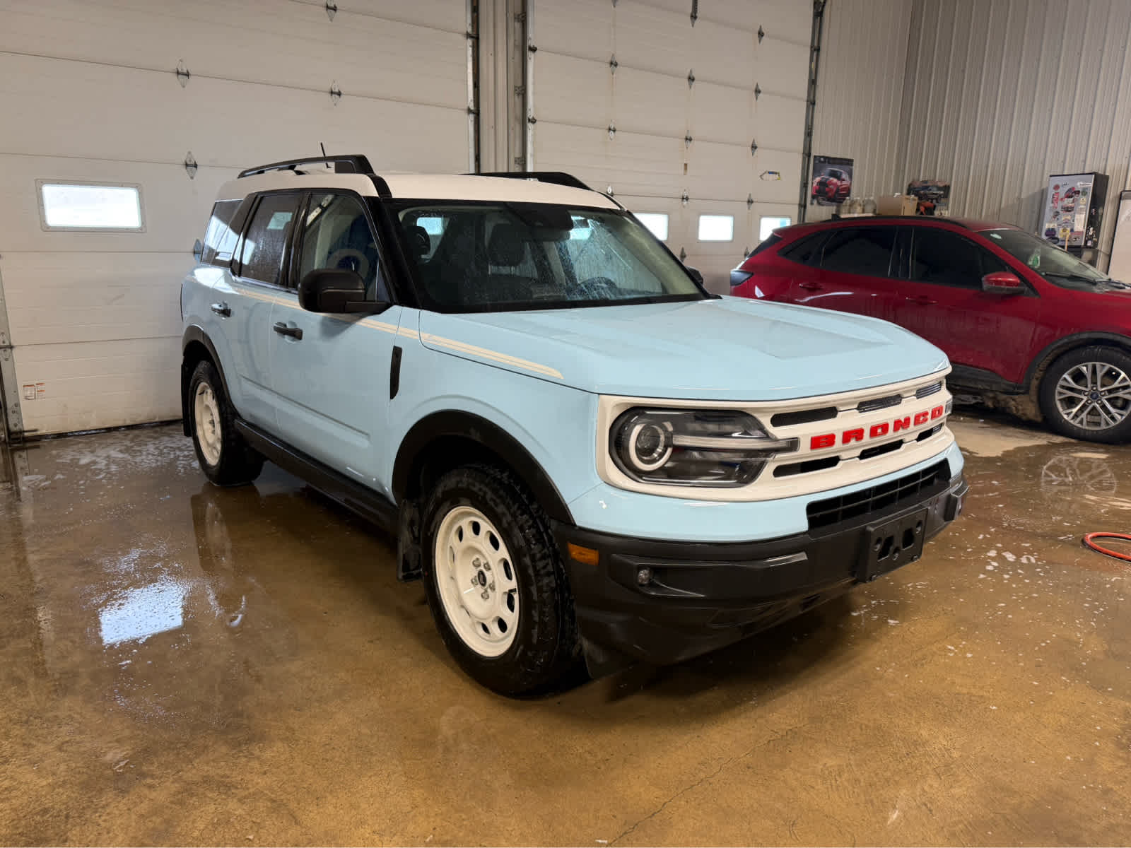 2023 Ford Bronco Sport Heritage - Robins Egg Blue exterior view 2