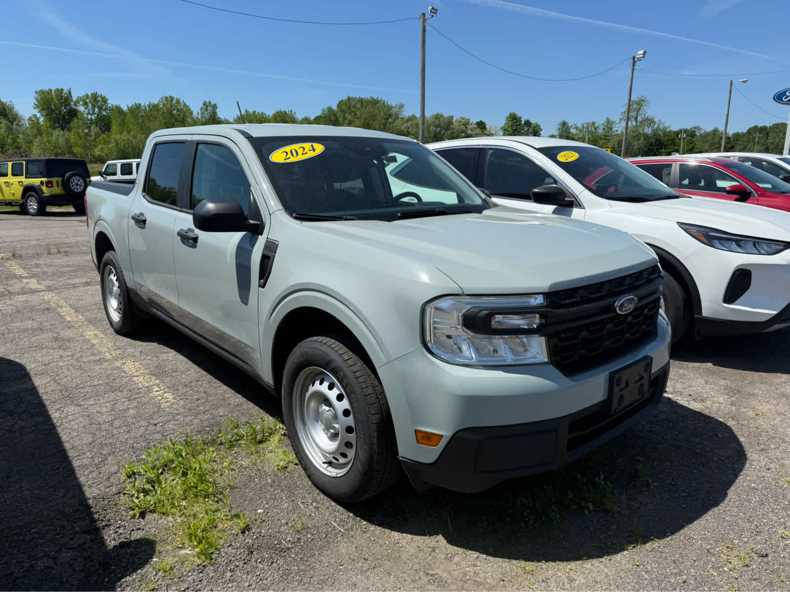 2024 Ford Maverick XL - Cactus Gray exterior view 2