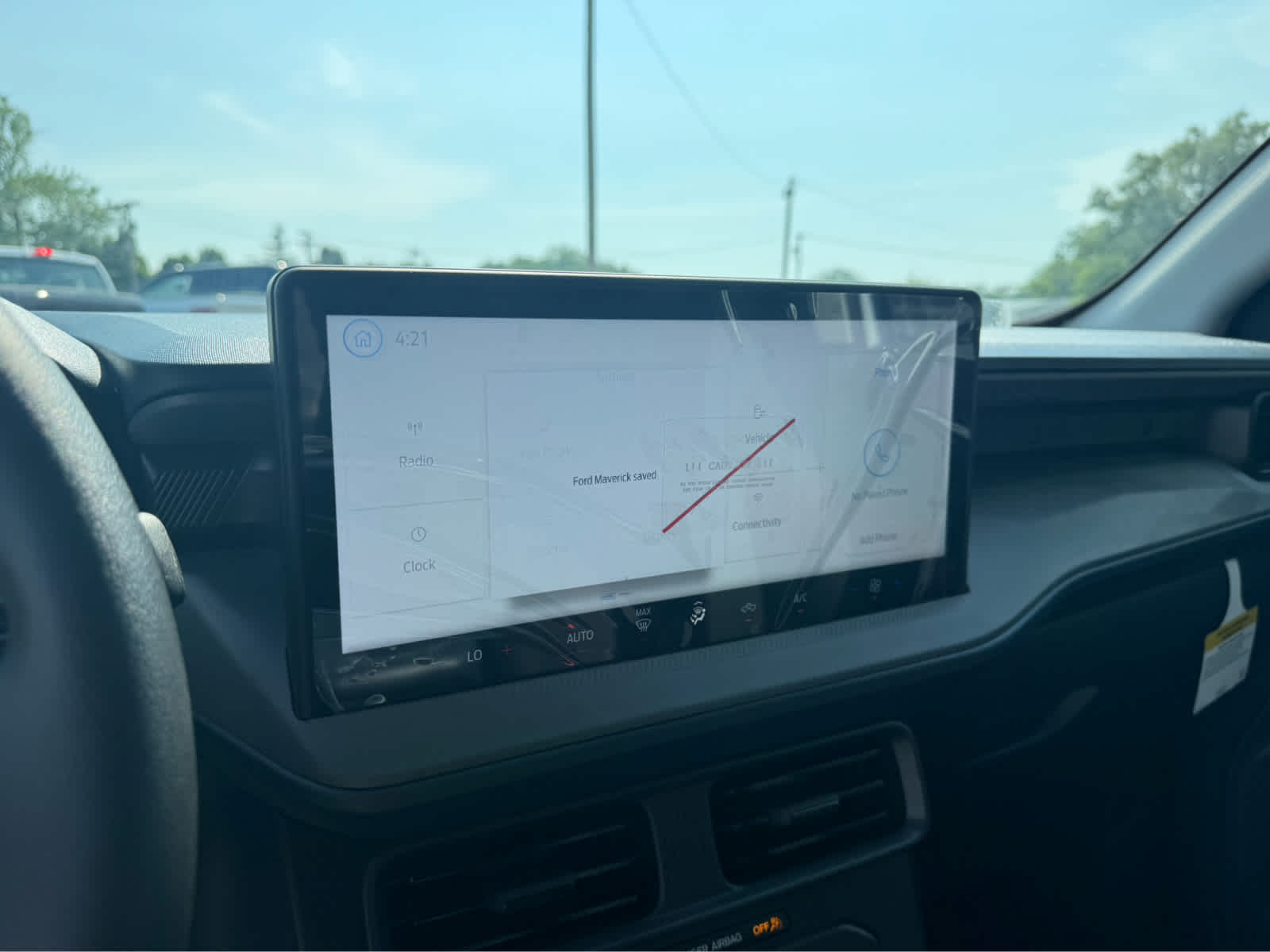 2025 Ford Maverick XL - Oxford White exterior view 13