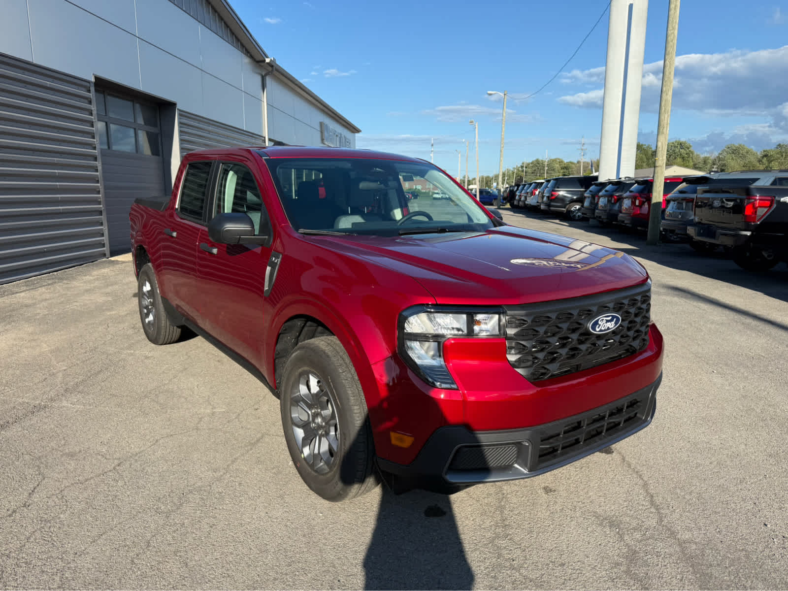 2025 Ford Maverick XLT - Ruby Red Metallic Tinted Clearcoat exterior view 2