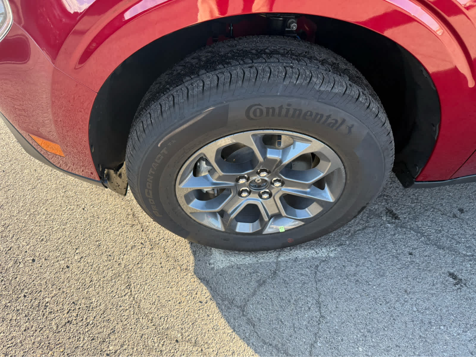 2025 Ford Maverick XLT - Ruby Red Metallic Tinted Clearcoat exterior view 4