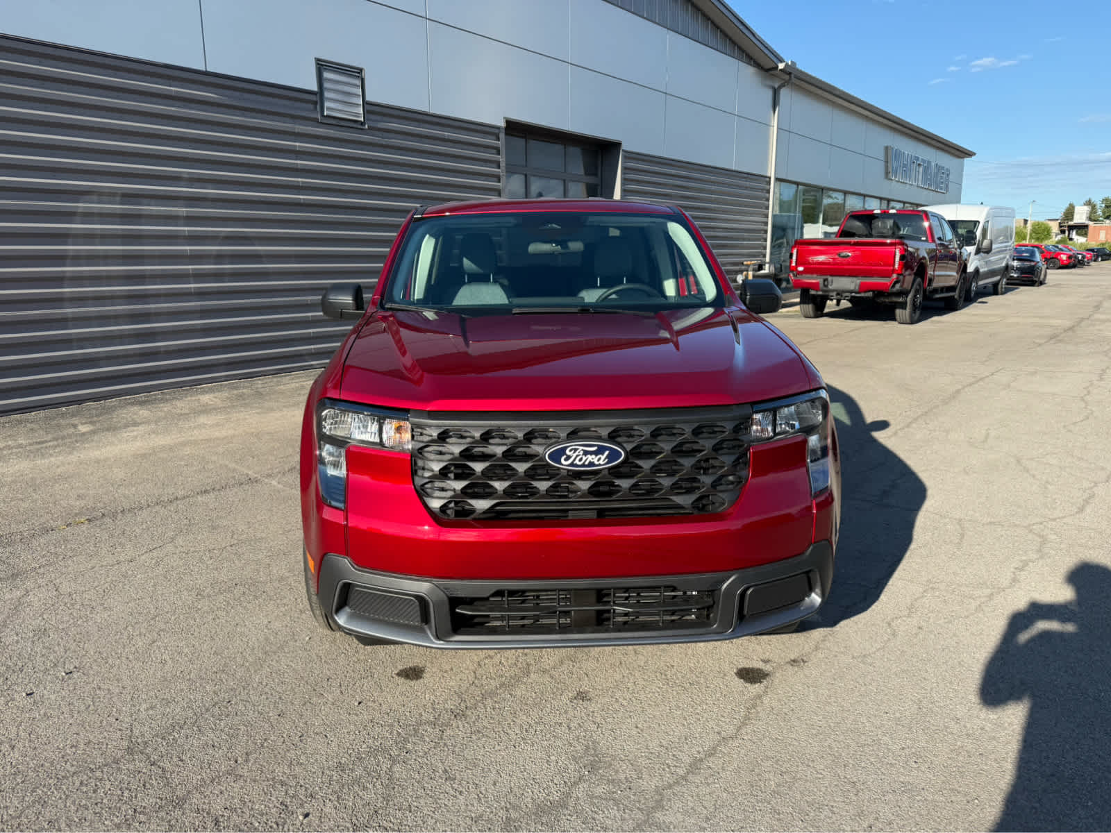 2025 Ford Maverick XLT - Ruby Red Metallic Tinted Clearcoat exterior view 3