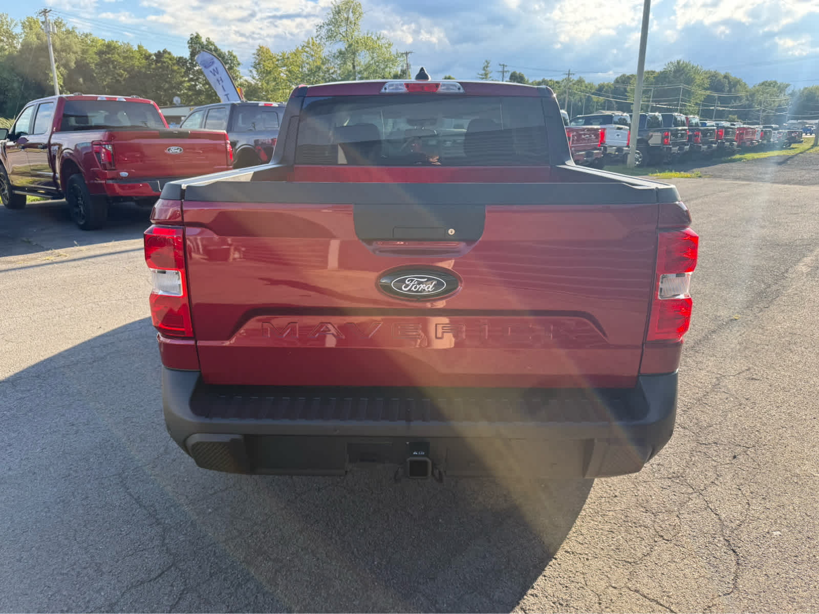2025 Ford Maverick XLT - Ruby Red Metallic Tinted Clearcoat exterior view 6