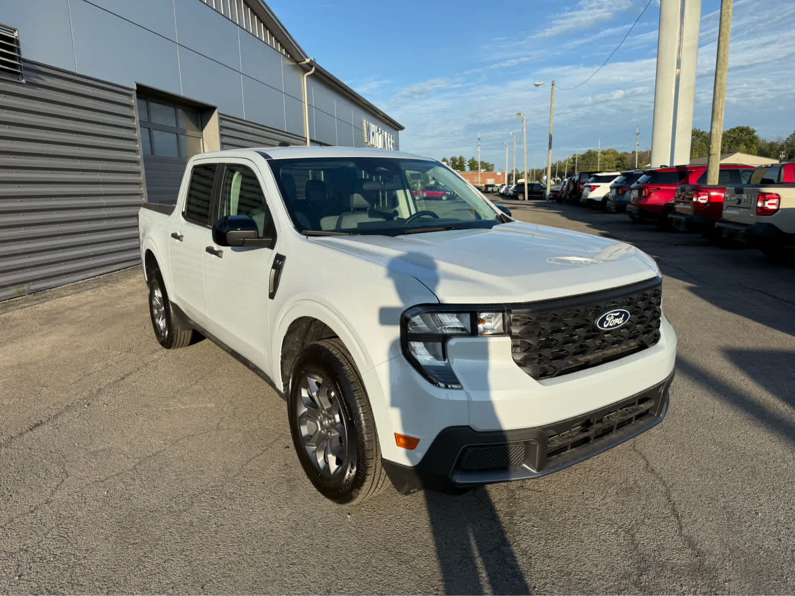 2025 Ford Maverick XLT - Space White Metallic exterior view 2