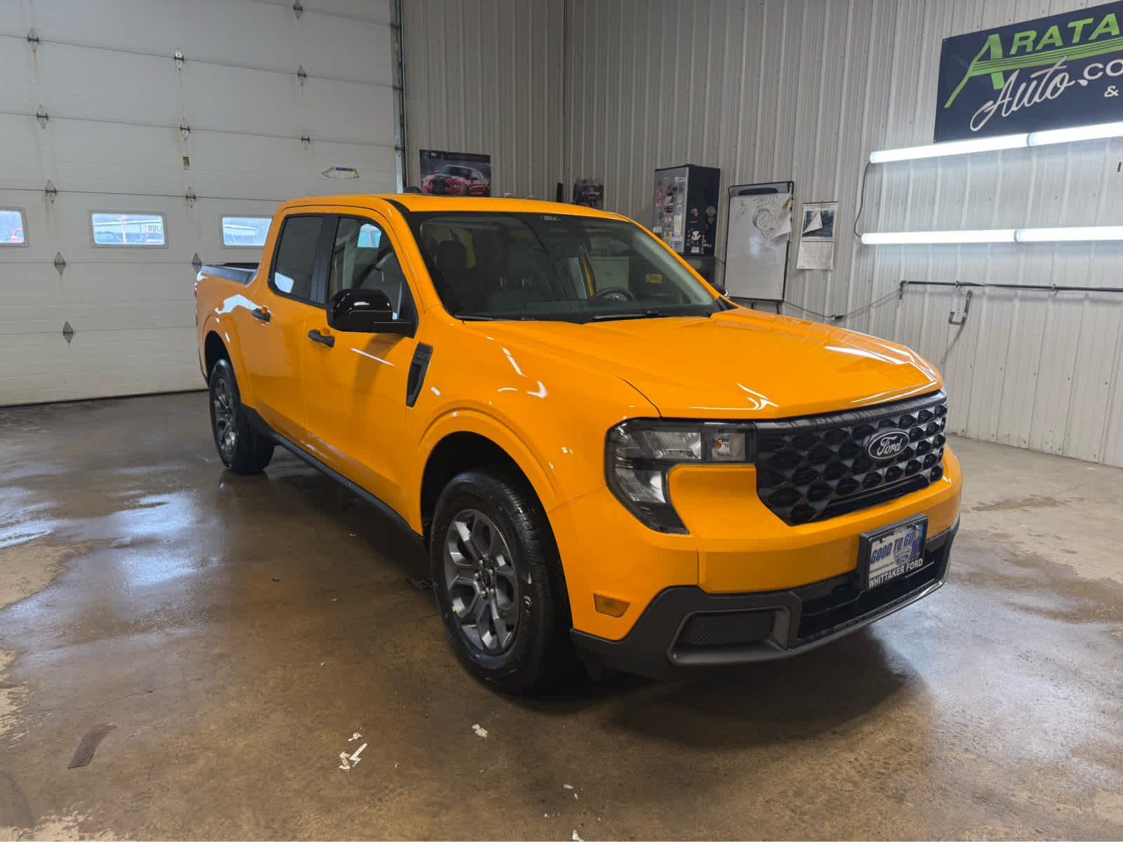 2026 Ford Maverick XLT - Orange Fury Metallic Tri-Coat exterior view 2