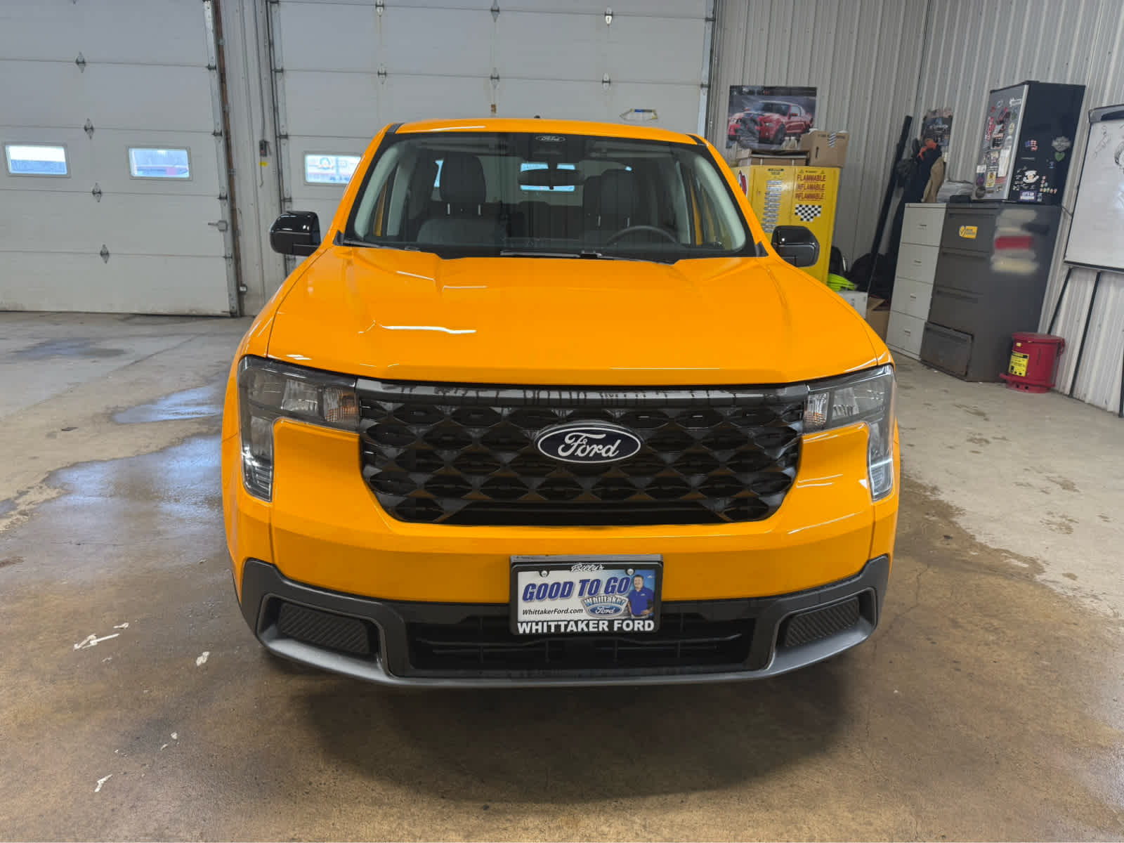 2026 Ford Maverick XLT - Orange Fury Metallic Tri-Coat exterior view 3