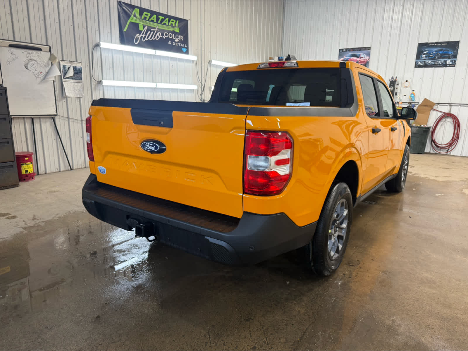 2026 Ford Maverick XLT - Orange Fury Metallic Tri-Coat exterior view 6