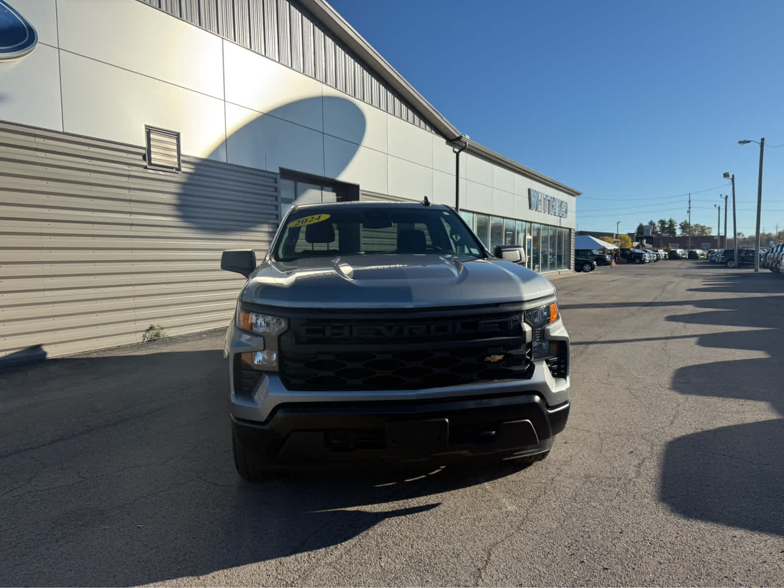 2024 Chevrolet Silverado 1500 Work Truck - Sterling Gray Metallic exterior view 3