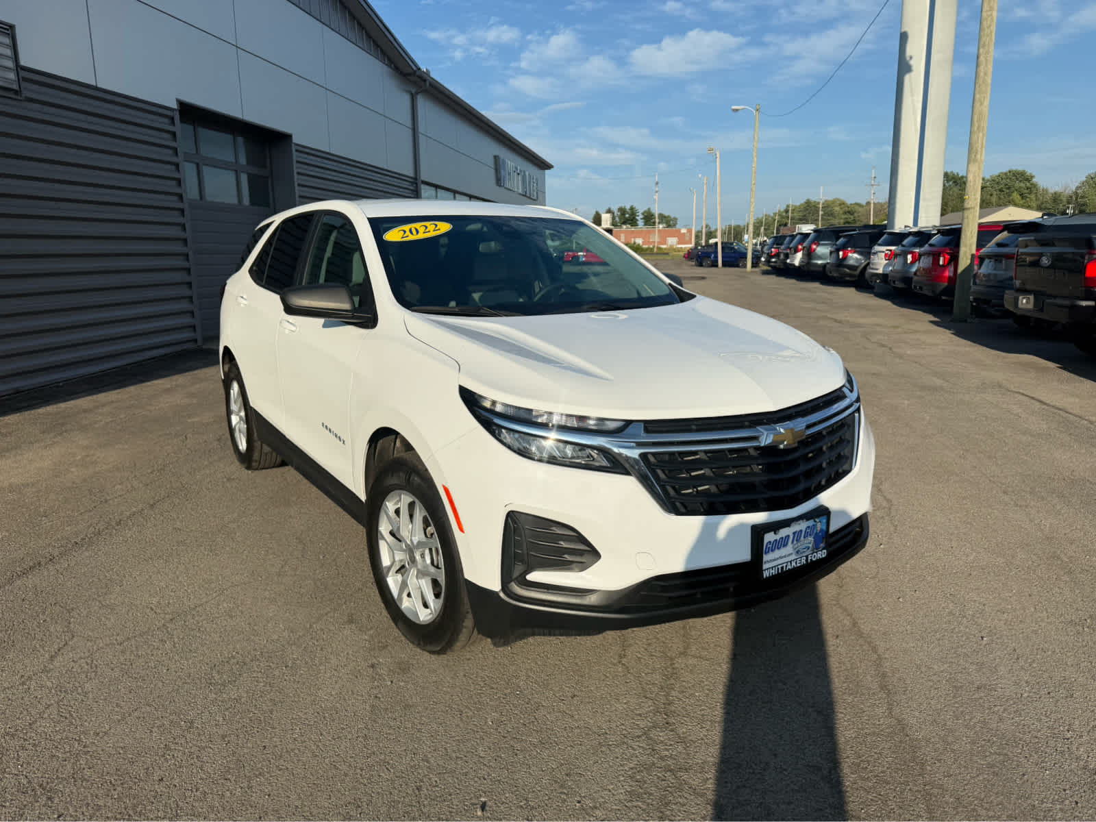 2022 Chevrolet Equinox LS - Summit White exterior view 2