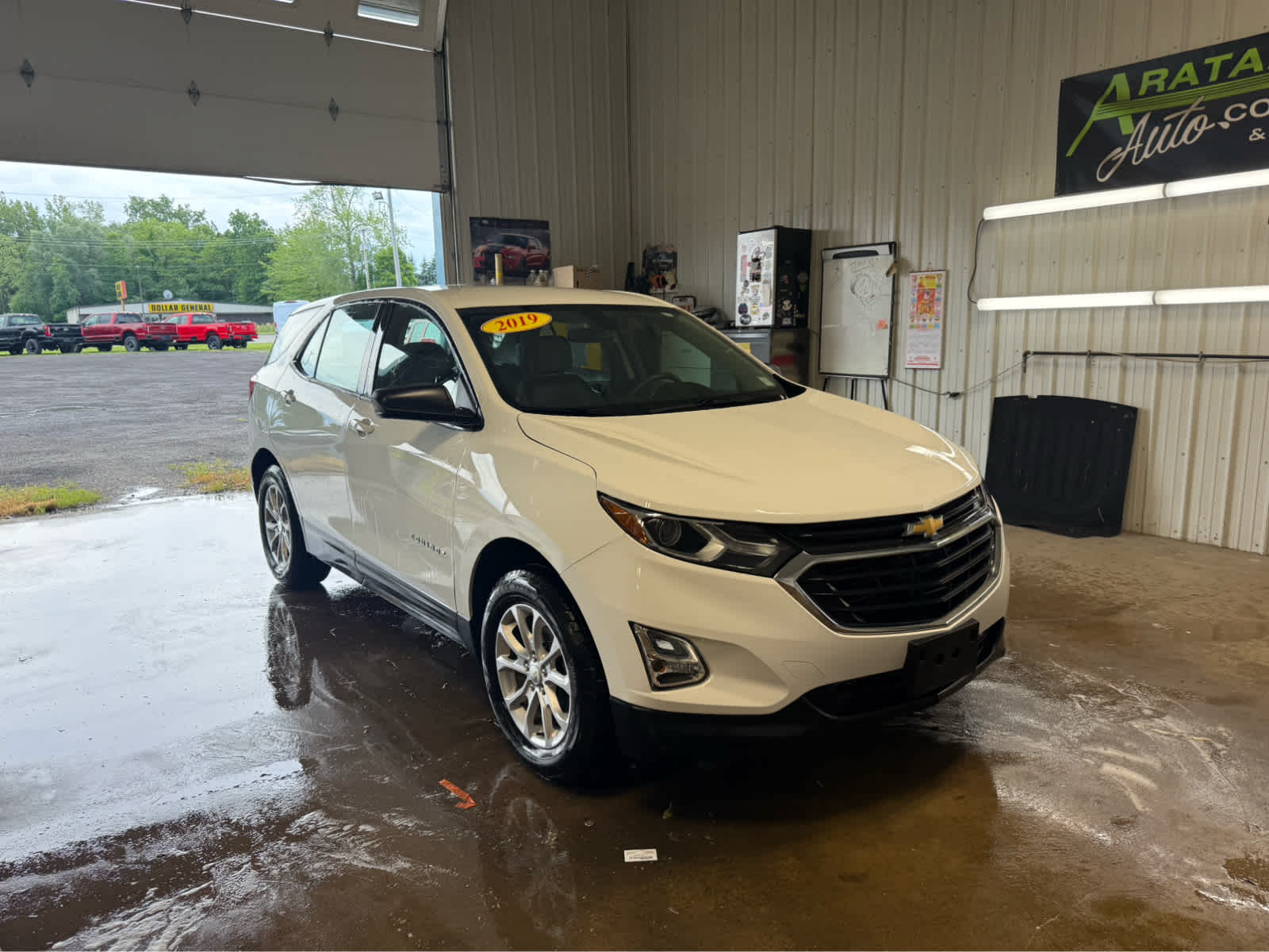 2019 Chevrolet Equinox LS - Summit White exterior view 2