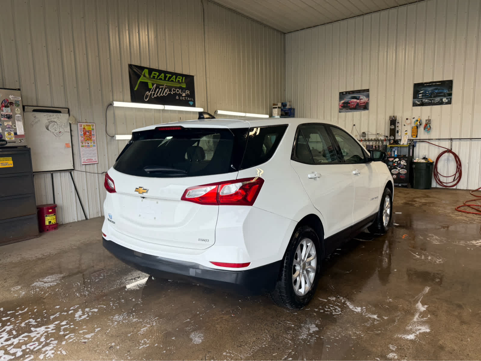 2019 Chevrolet Equinox LS - Summit White exterior view 5