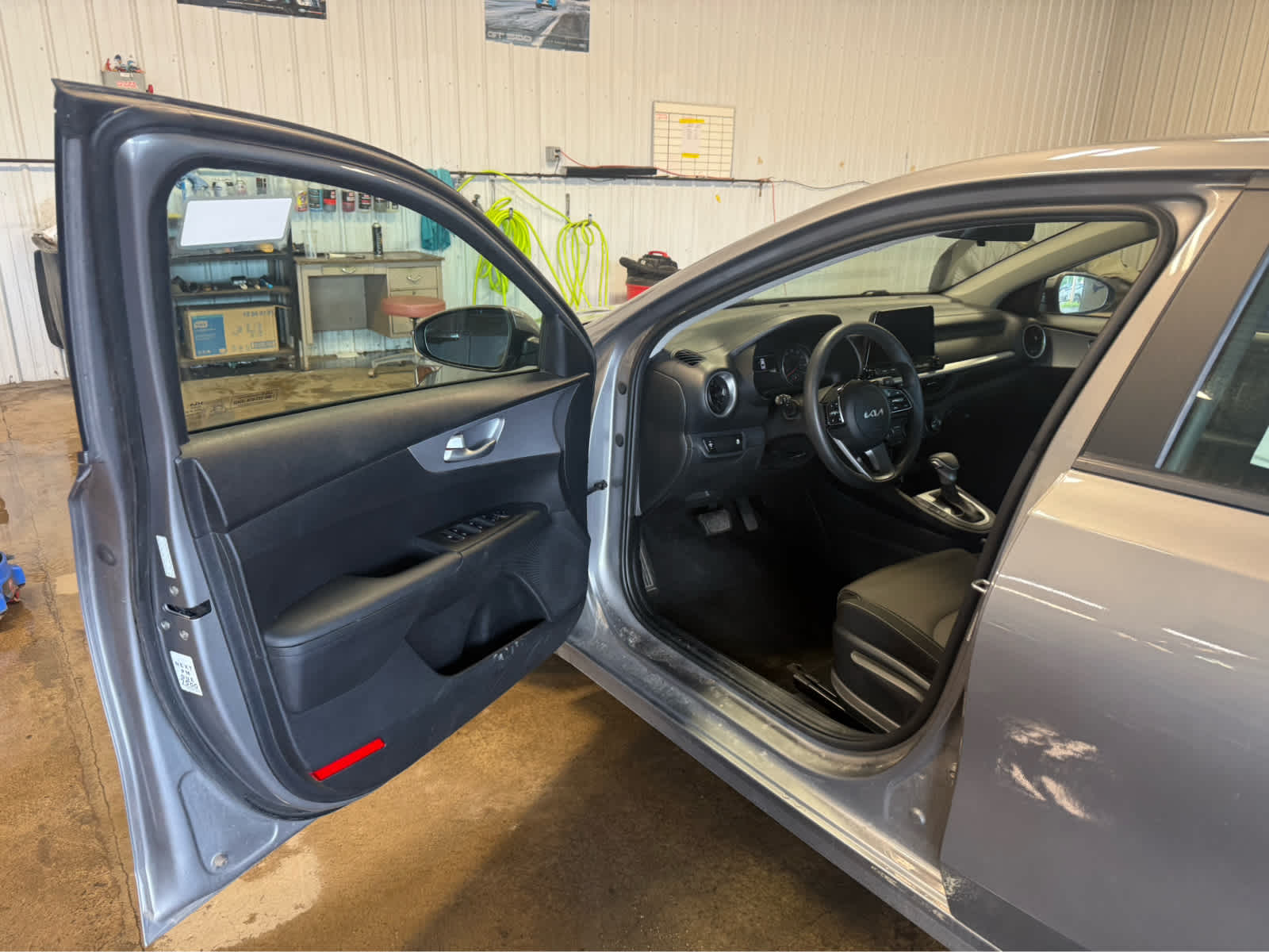 2024 Kia Forte LXS - Steel Gray exterior view 6