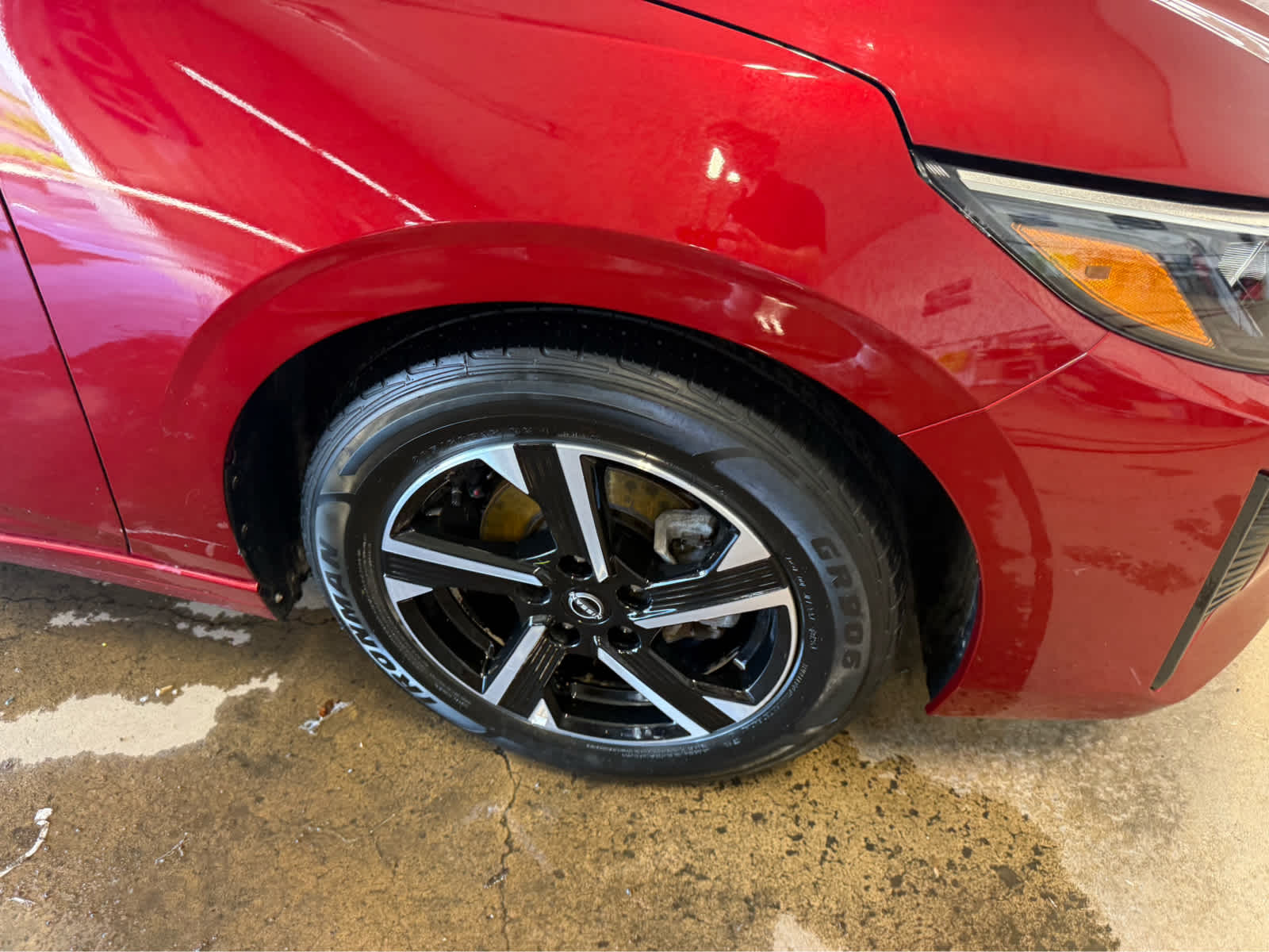 2024 Nissan Sentra SV - Scarlet Ember Tintcoat exterior view 4