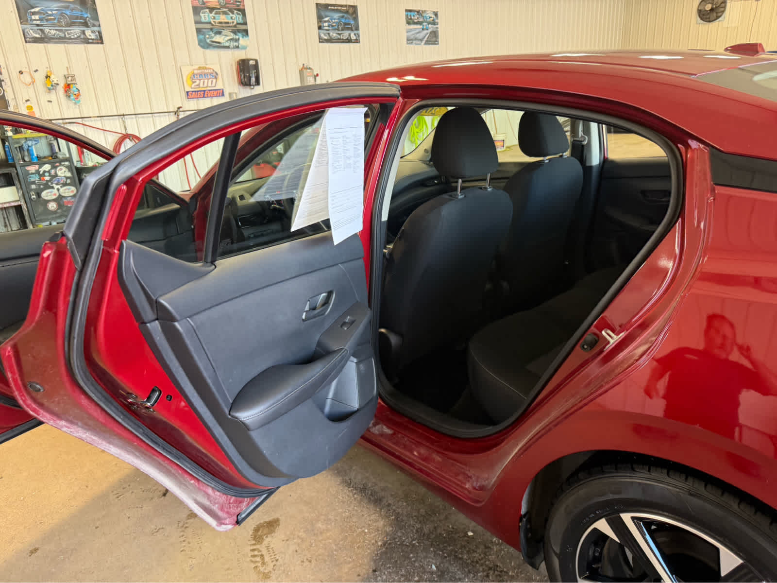 2024 Nissan Sentra SV - Scarlet Ember Tintcoat exterior view 14