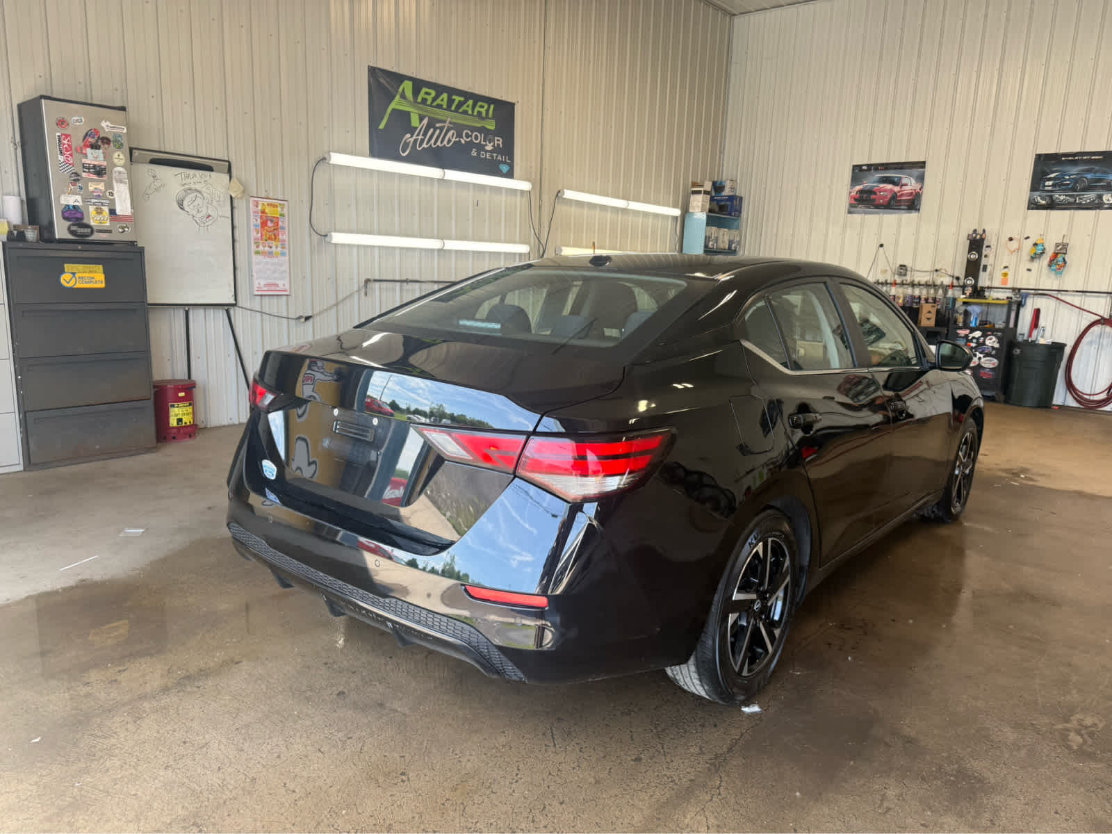 2024 Nissan Sentra SV - Super Black exterior view 5