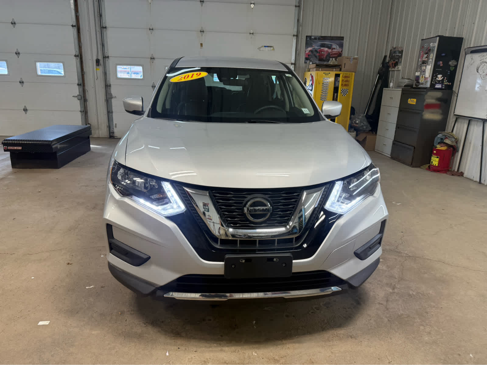 2019 Nissan Rogue S - Brilliant Silver Metallic exterior view 3