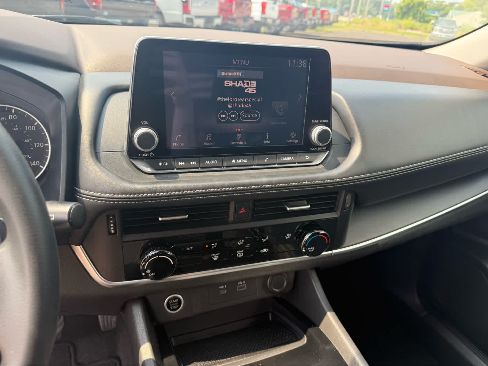 2021 Nissan Rogue S - Super Black exterior view 10