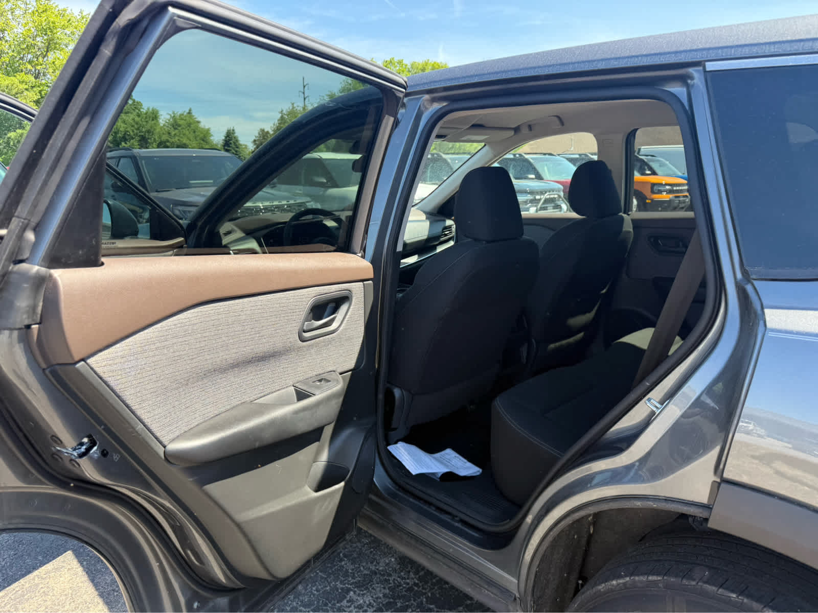 2023 Nissan Rogue S - Gun Metallic exterior view 15