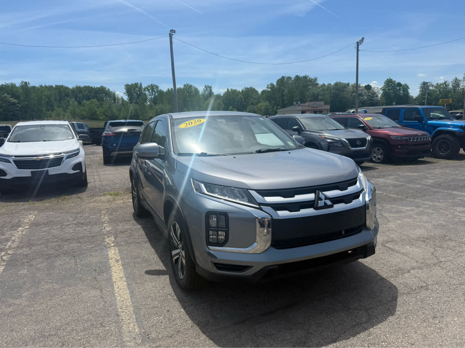 2020 Mitsubishi Outlander Sport SE 2.0 - Mercury Gray Metallic exterior view 2